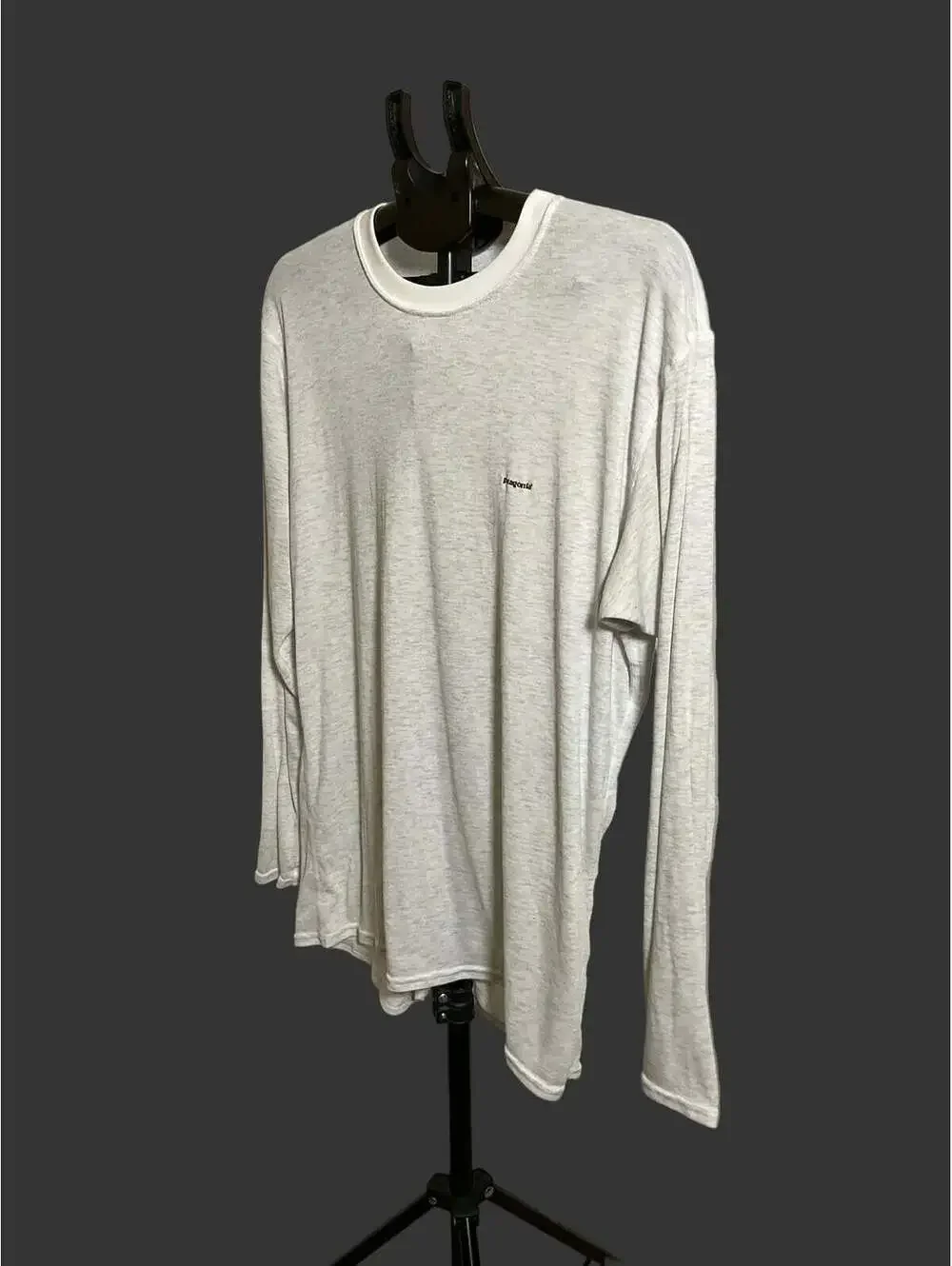 Patagonia Capilene Long Sleeve Base Layer Shirt Size XXL Gray Heather